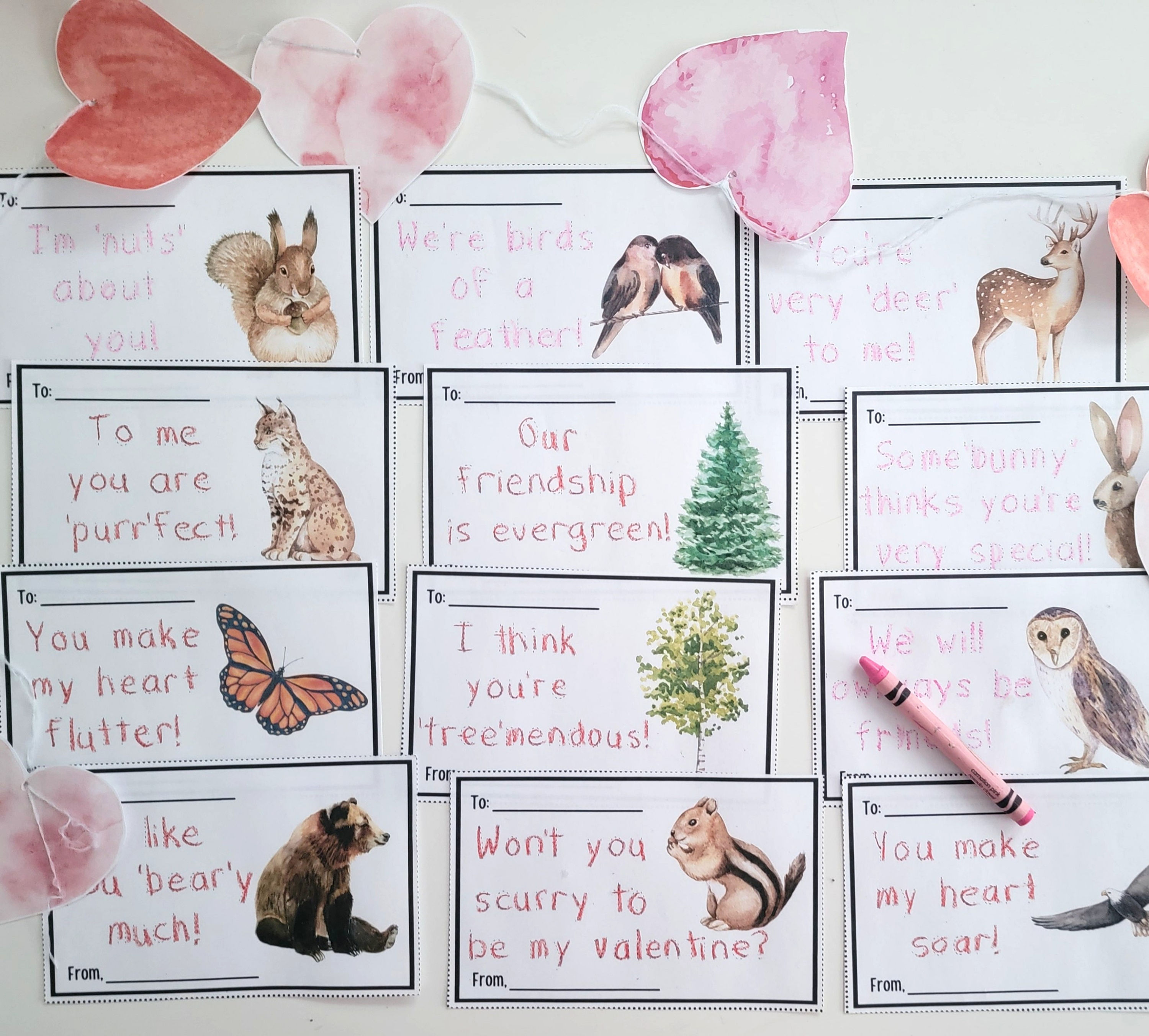 Nature Valentine's Set