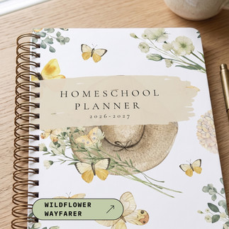 Wildflower Wayfarer Planner Cover
