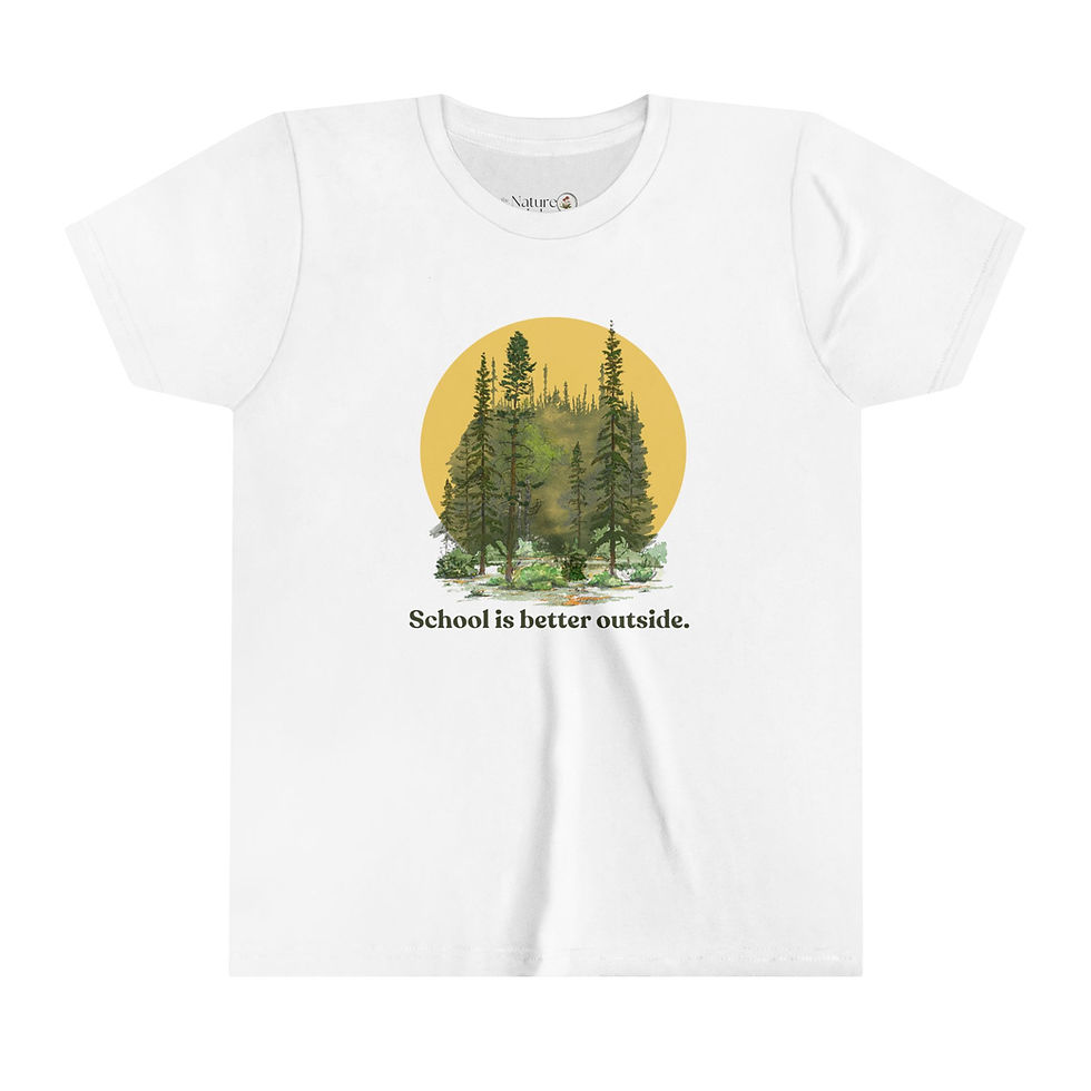 Thumbnail: School is Better Outside Youth Short Sleeve Tee
