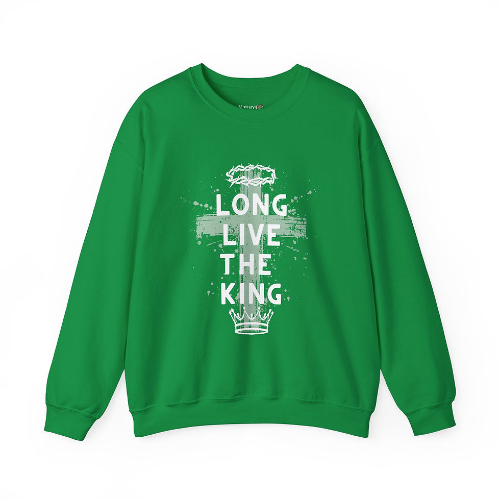 Thumbnail: Long Live the King Unisex Heavy Blend™ Crewneck Sweatshirt