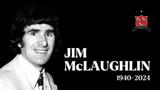 TRIBUTE TO JIM MCLAUGHLIN BEFORE SHELS GAME