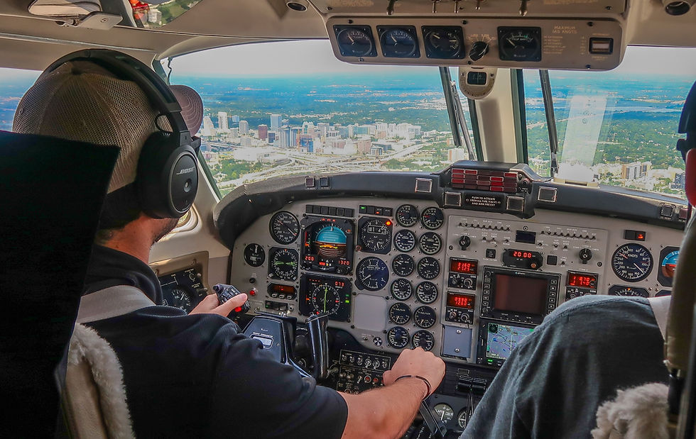 king air cockpit