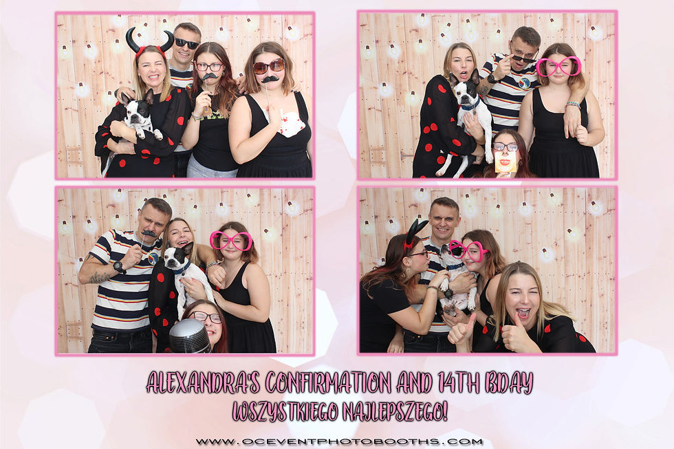 ALEXANDRA'S CONFIRMATION AND 14TH BDAY