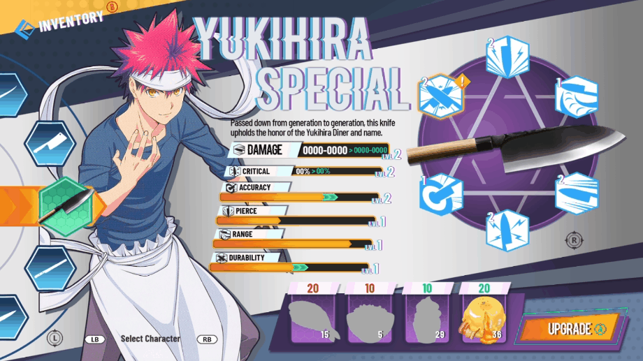 Food Wars! PVP | Mock Up