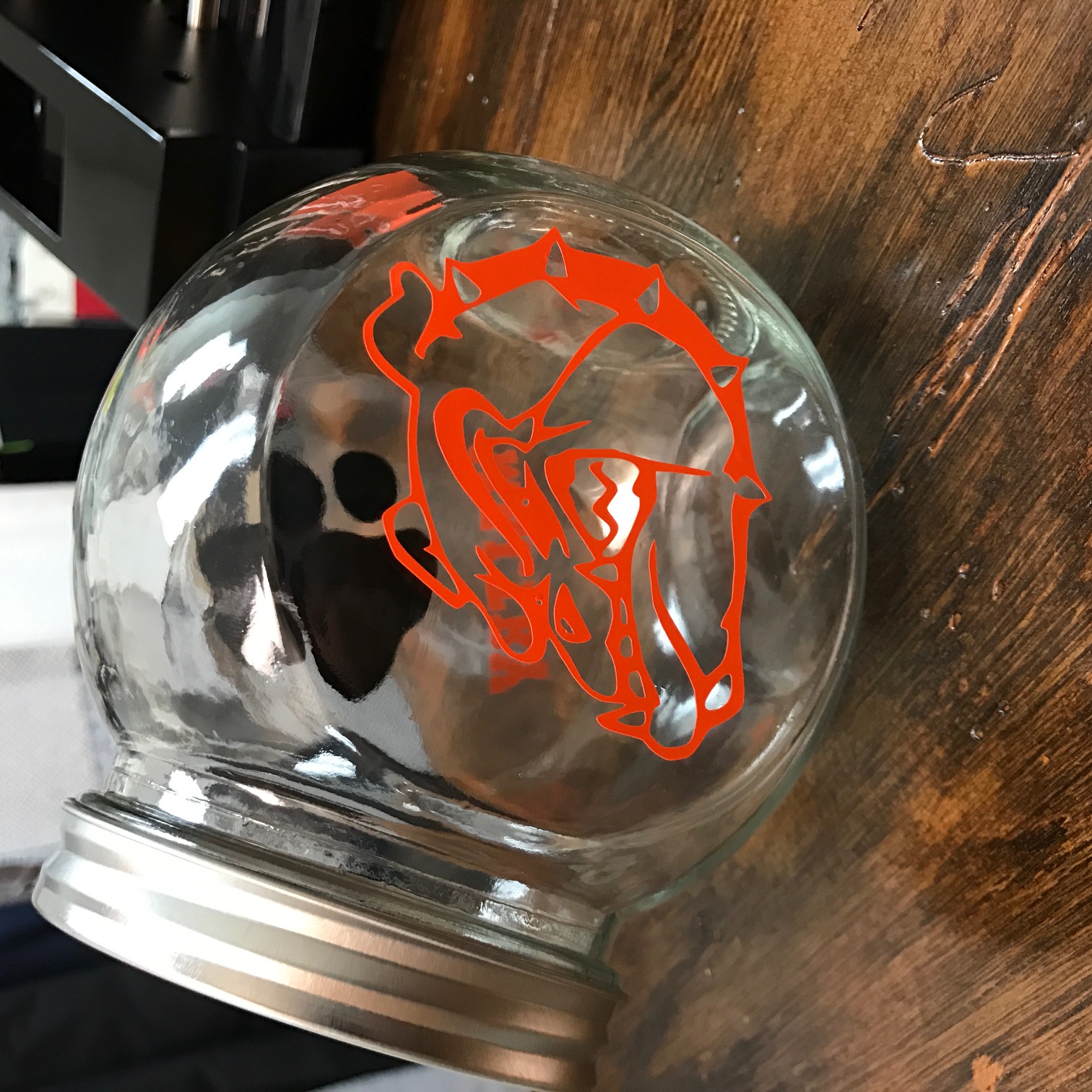 Bulldog Mini Candy Jar