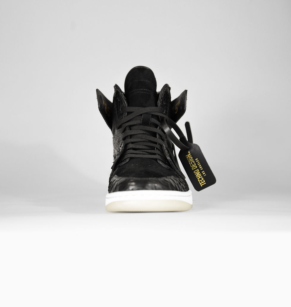 Thumbnail: Air Jordan 1 High OW - Pitch Black Python