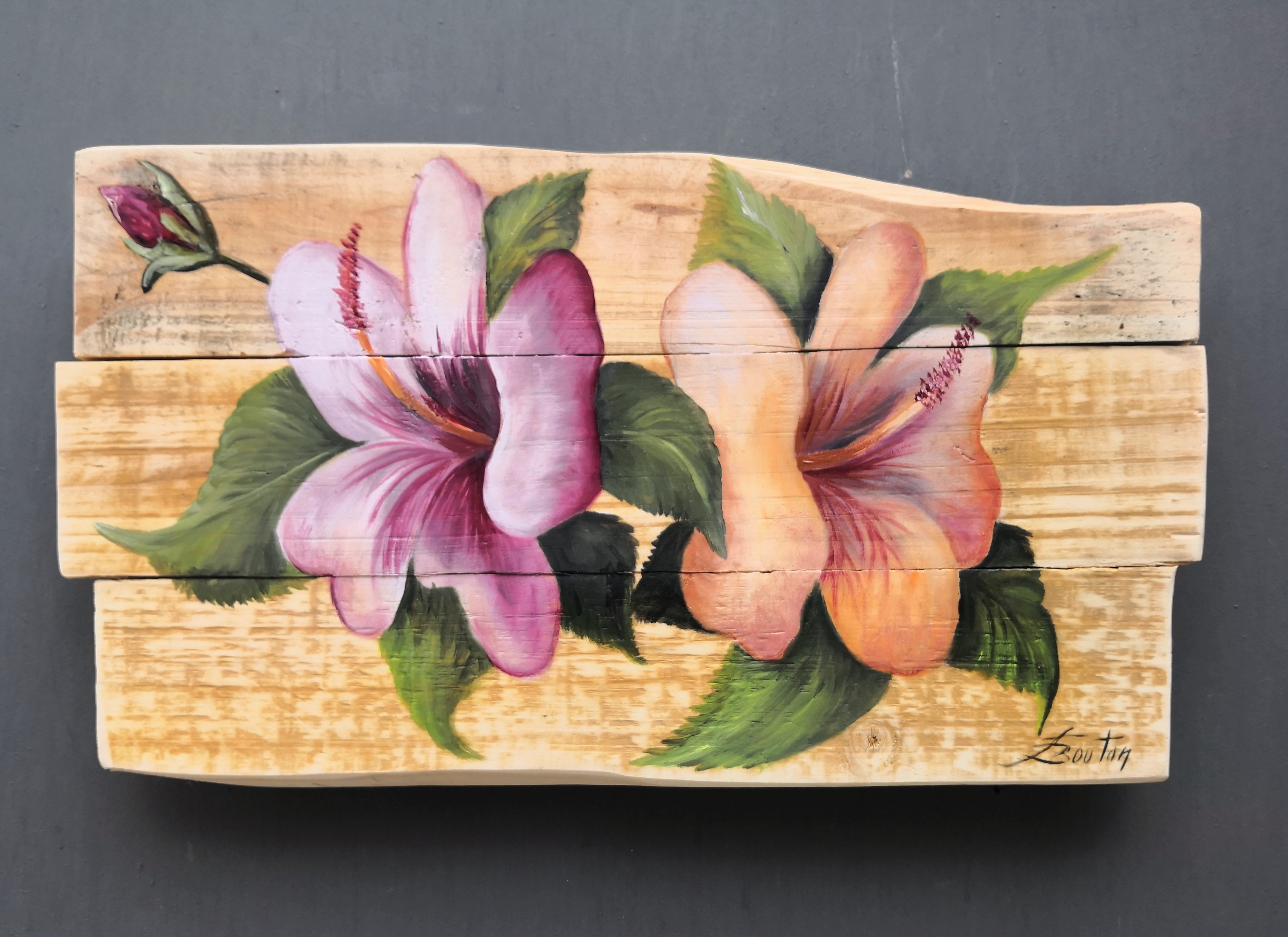 Huile sur Bois