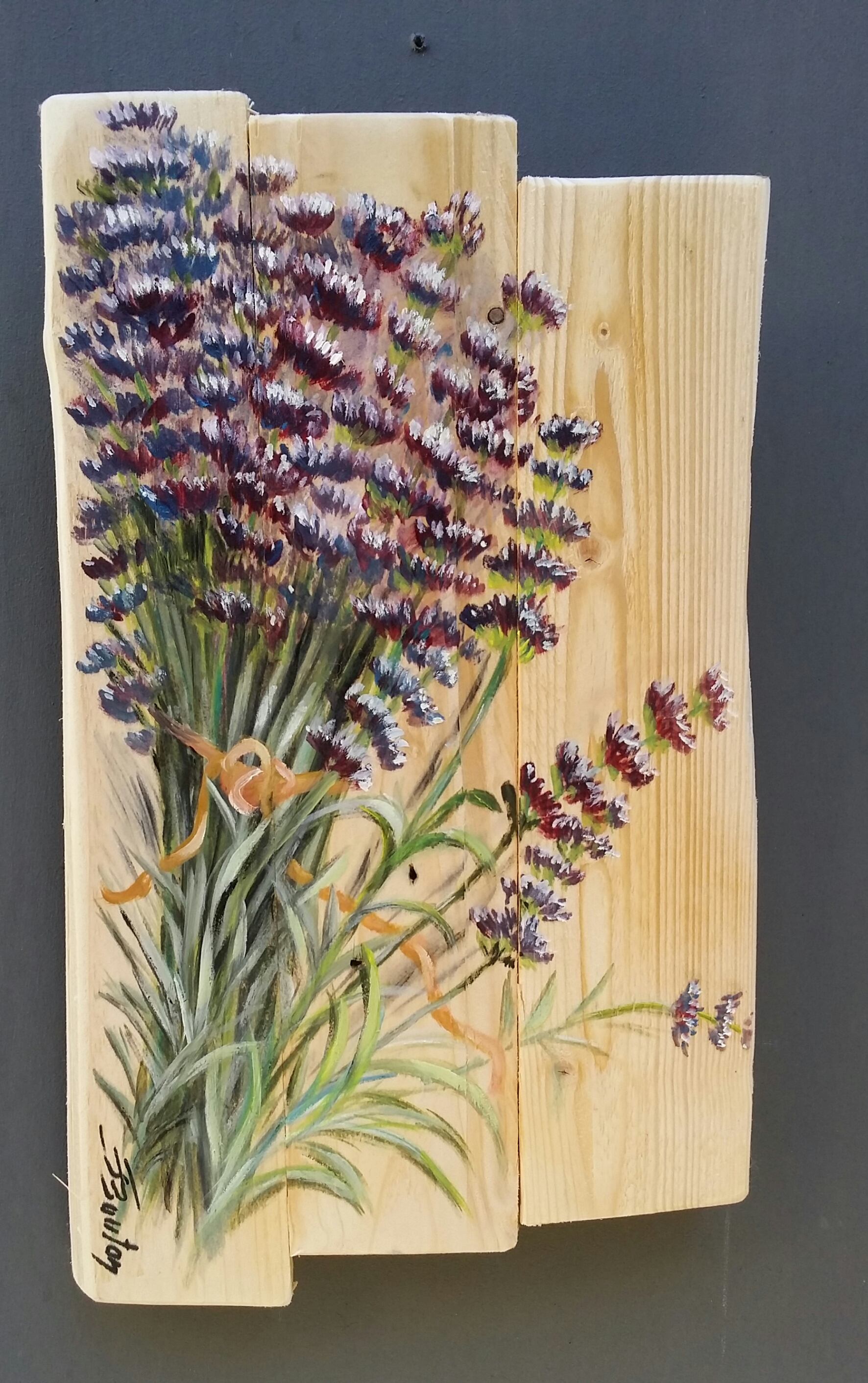 Huile sur Bois