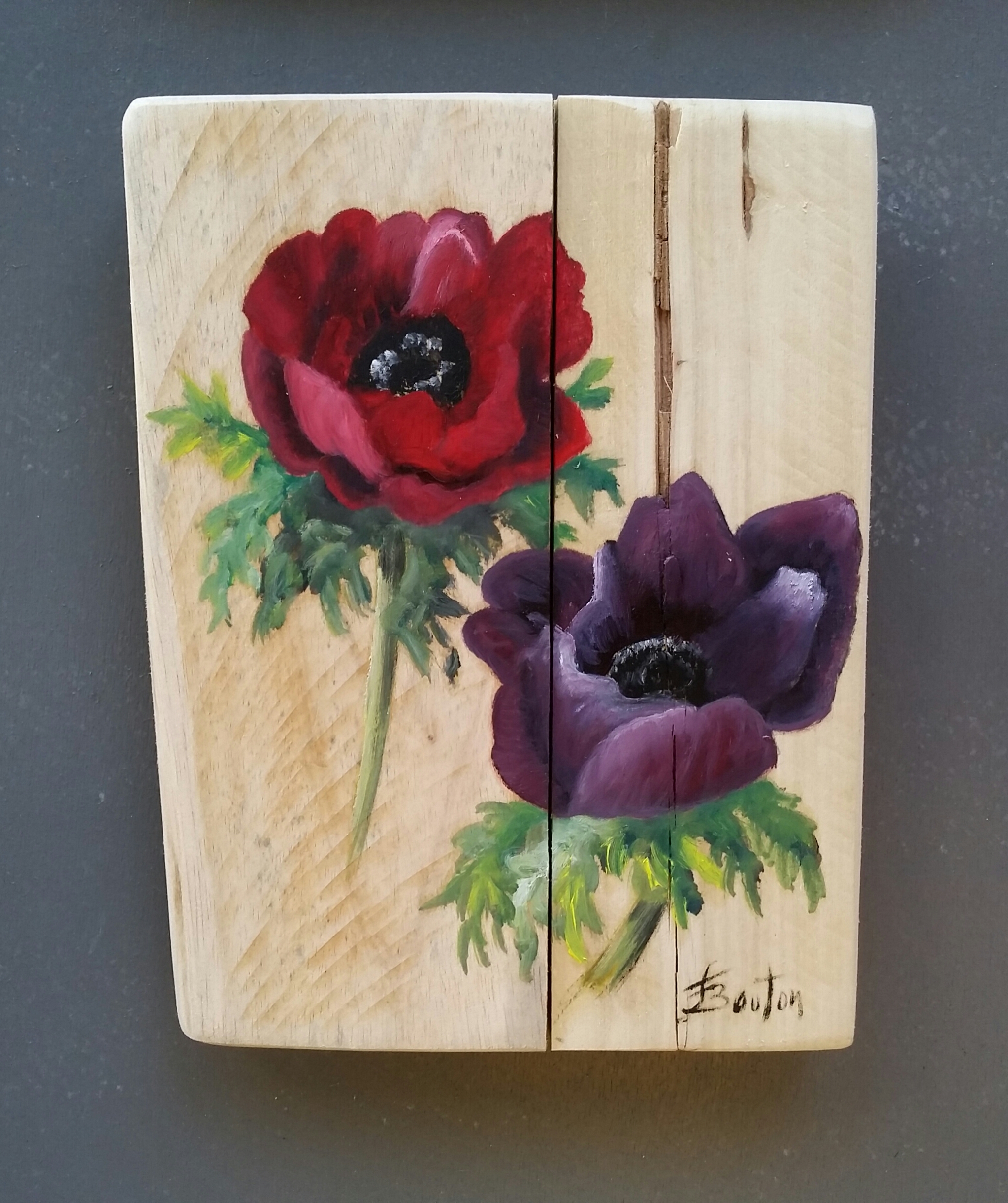 Huile sur Bois