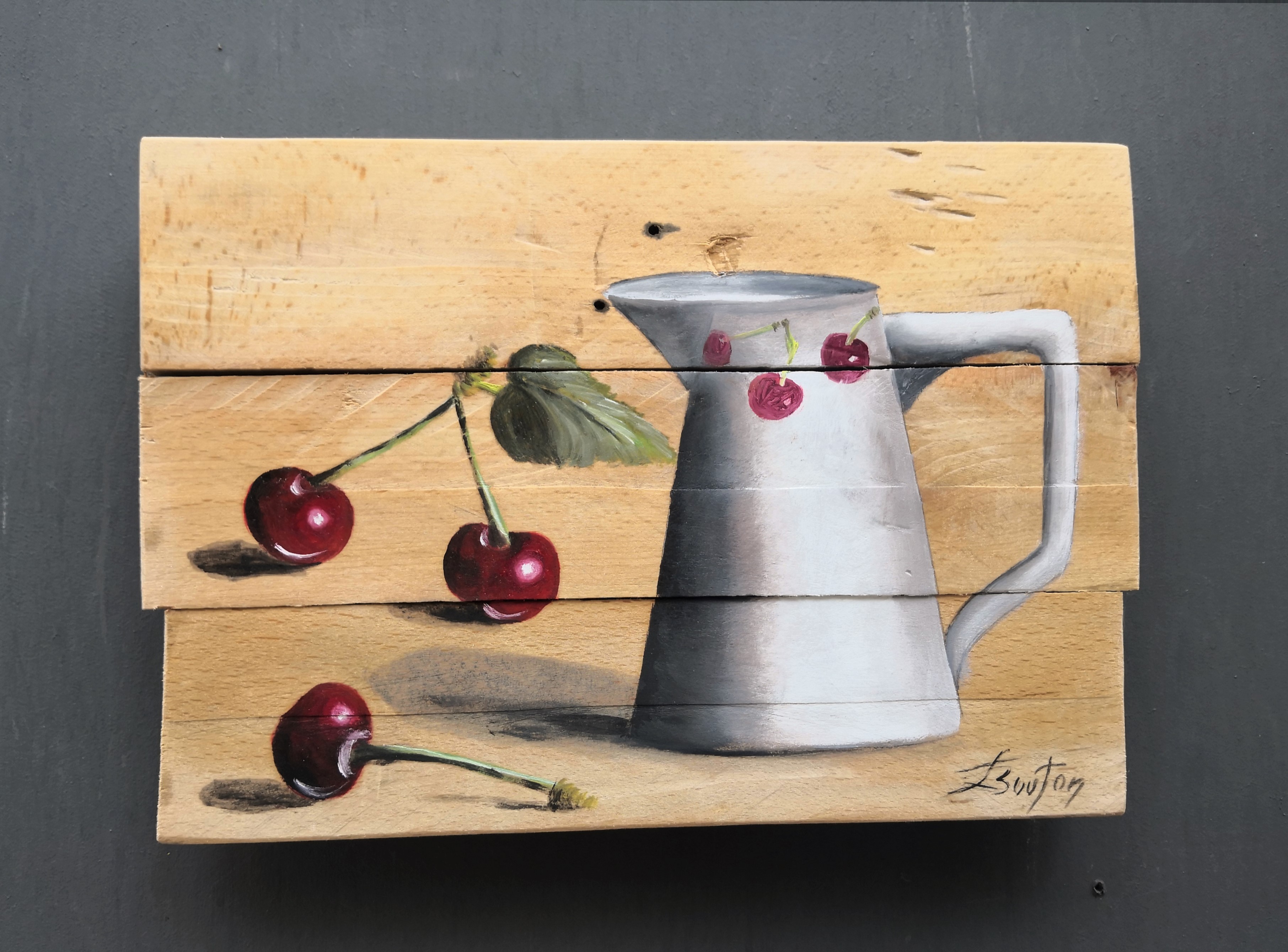 Huile sur Bois