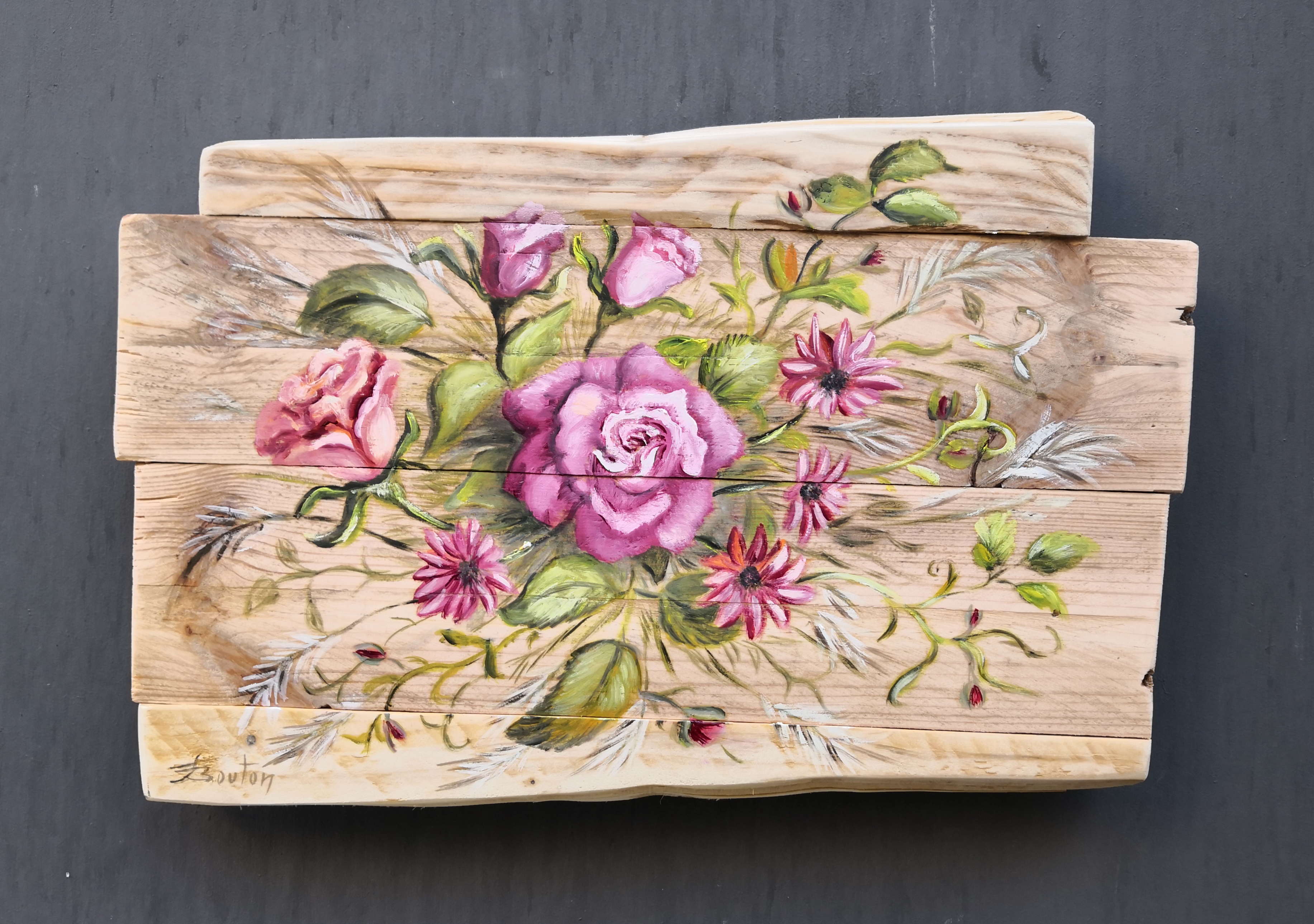 Huile sur Bois