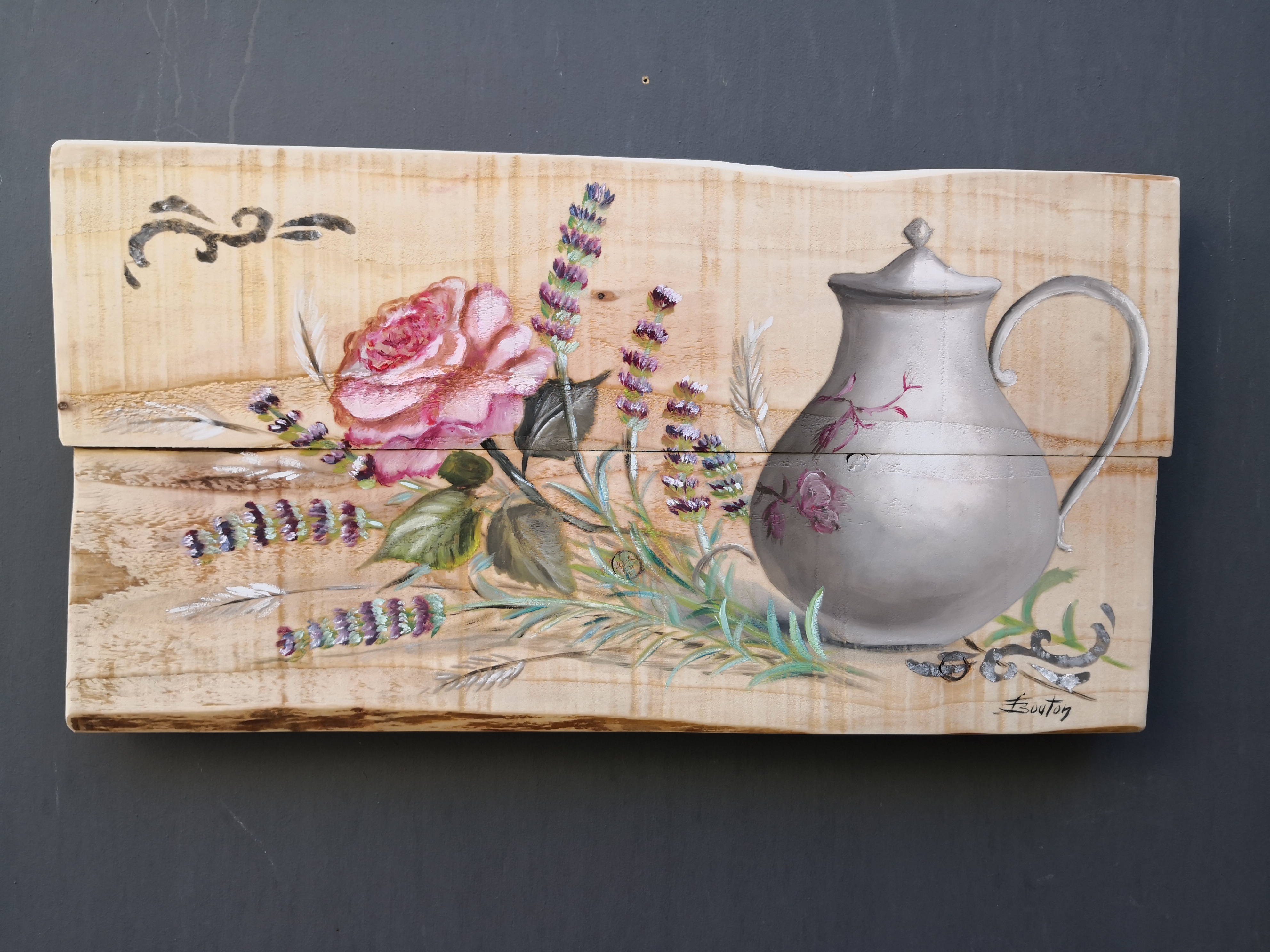 Huile sur Bois