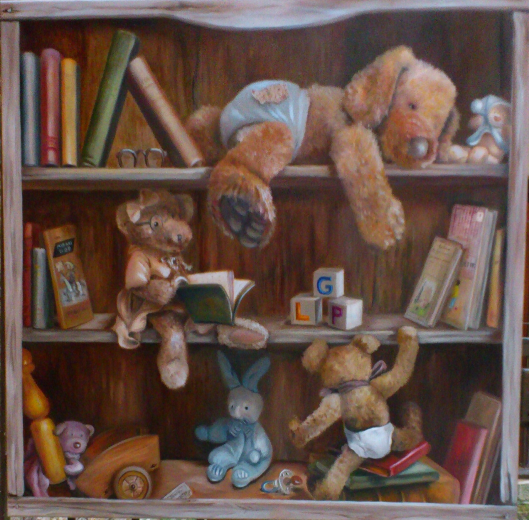 Huile sur toile