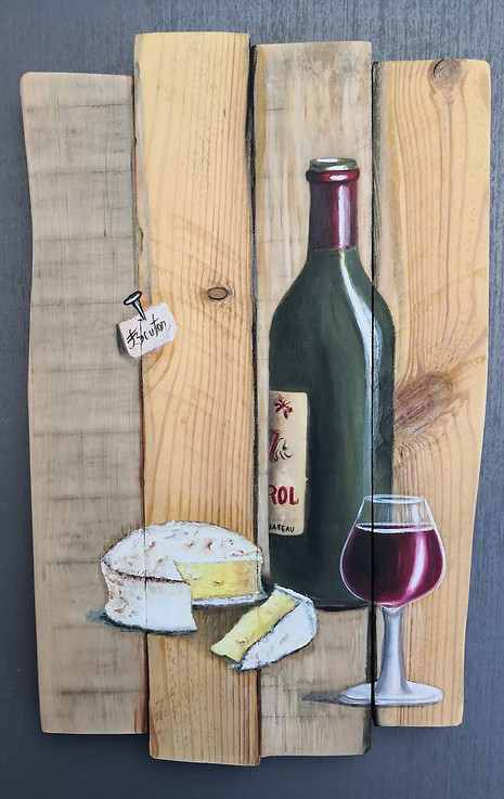 Huile sur Bois