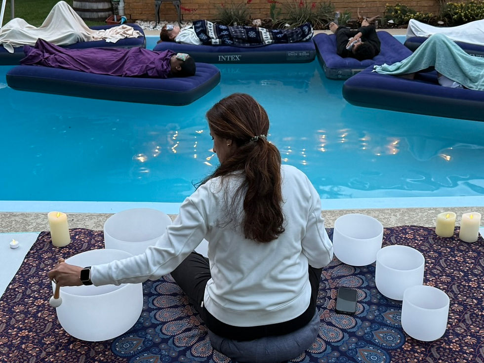 Floating Sound Bath Journey w/ Sandra and Marlene