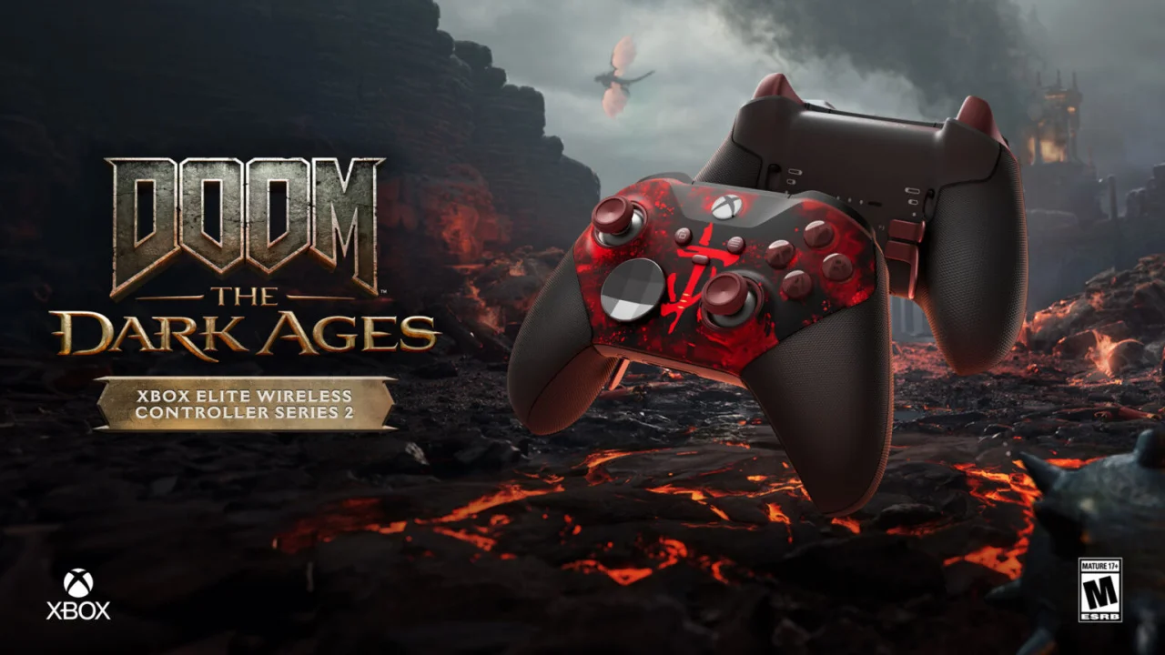 Xbox kündigt Limited Edition DOOM The Dark Ages Controller und Wrap