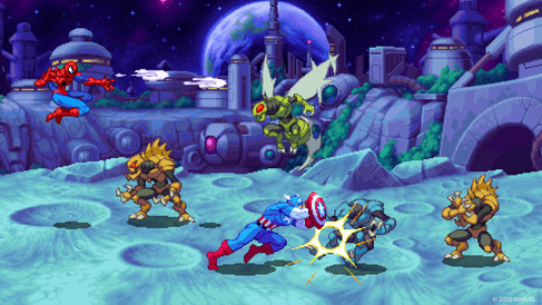 Marvel Cosmic Invastion Game News, Trailer und Screenshots zum 2D Beat'em Up von Dotemu