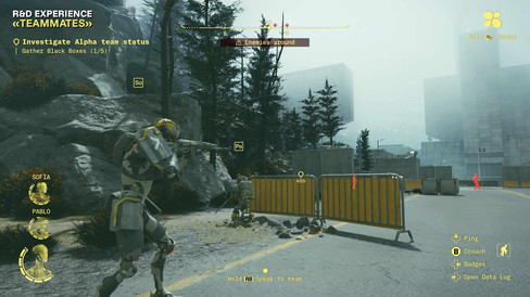 Infos und Screenshots zu Ubisoft's KI-Experiment "Teammates" - Künstliche Intelligenz als Spielepartner und NPC in Videospielen.