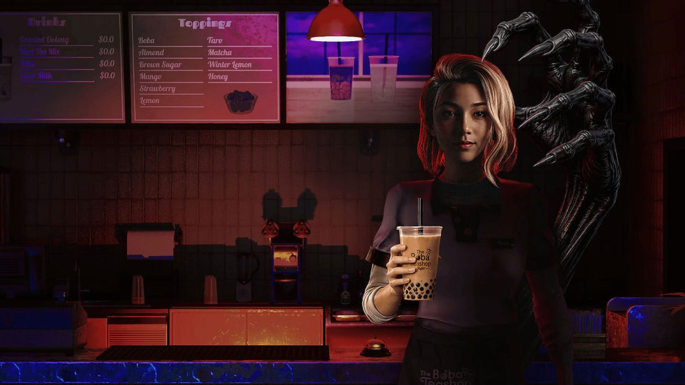 The Boba Teashop: Refill verbindet Bubble Tea mit Psycho-Horror