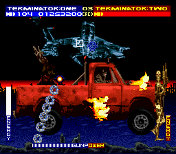 Terminator 2: The Arcade Game (DOS, Amiga, Mega Drive, SNES, Master System – 1992)