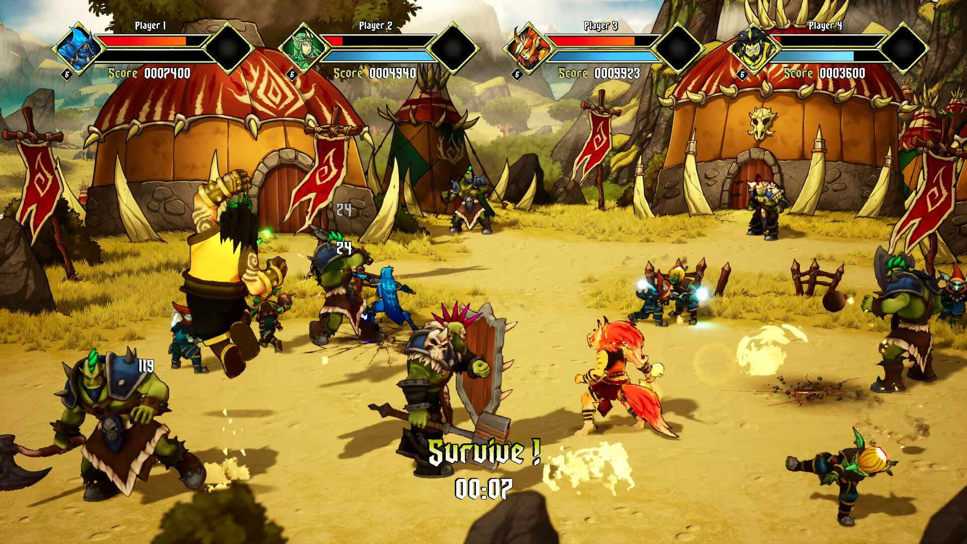 Heroes of Mount Dragon erschienen - Launch Trailer, Screenshots und Infos zum Arcade Beat'em Up von RuniQ.