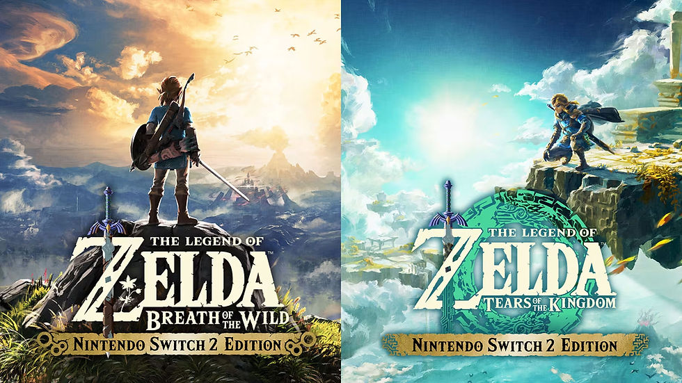 The Legend of Zelda: Breath of the Wild & Tears of the Kingdom (Switch 2 Upgrades) Test, Review, Testbericht.
