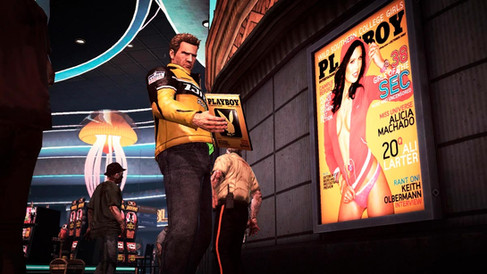 Ingame Werbung von Playboy im Videospiel Dead Rising 2
