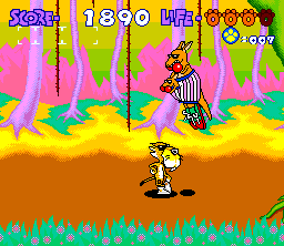 Chester Cheetah: Too Cool to Fool (1988) für SNES und MegaDrive