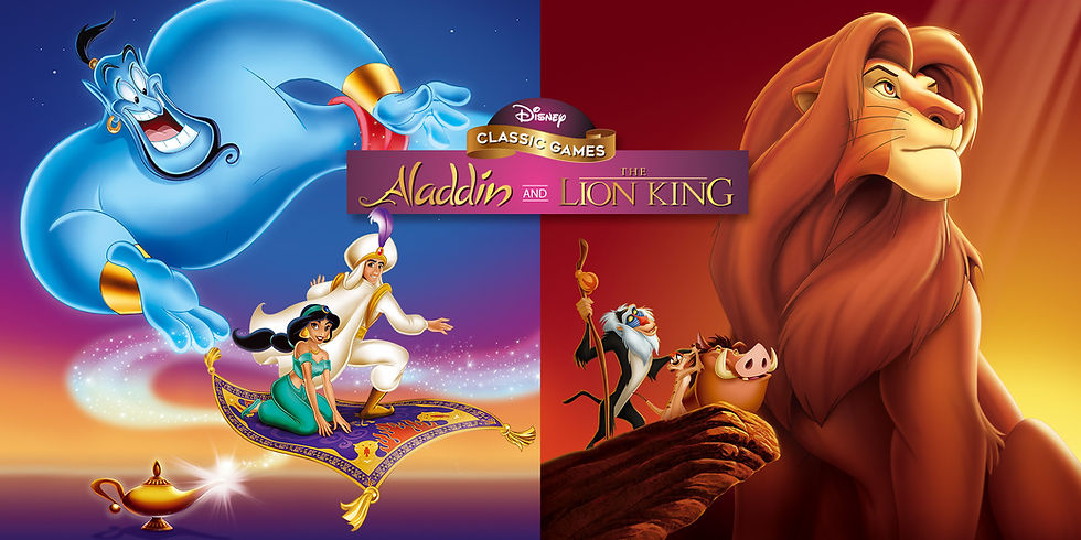 Disney Classic Games Collection Lion King Aladdin Nintendo Switch PS4 Xbox One
