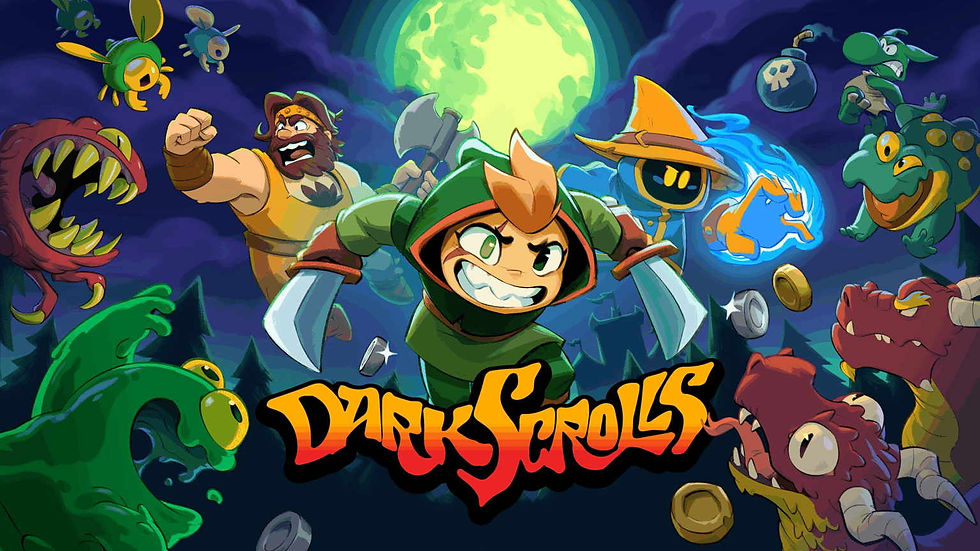 Devolver kündigt Fantasy Action Plattformer Dark Scrolls an