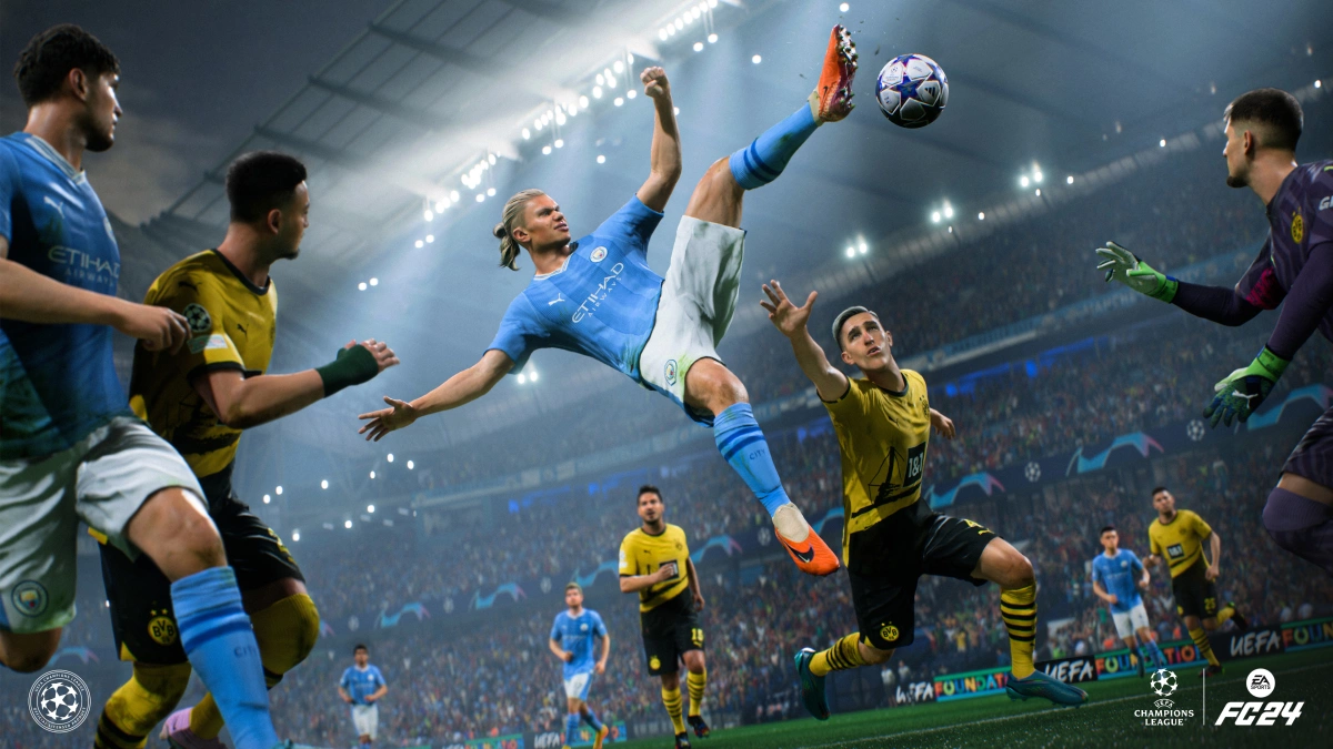 EA Sports FC 2024 versus eFootball 2024 Test Review Vergleich Comparison PlayStation Xbox