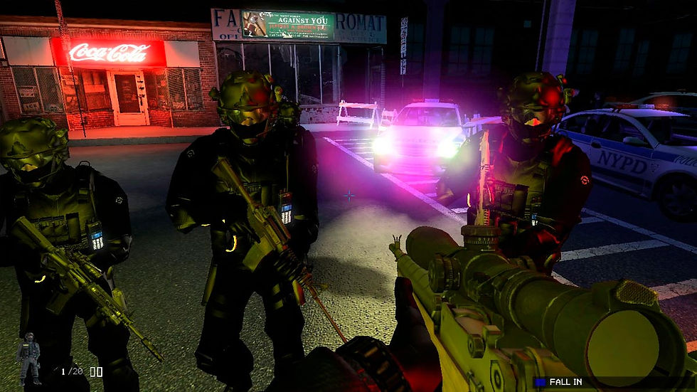 Coca Cola ingame Werbung im Spiel SWAT 4