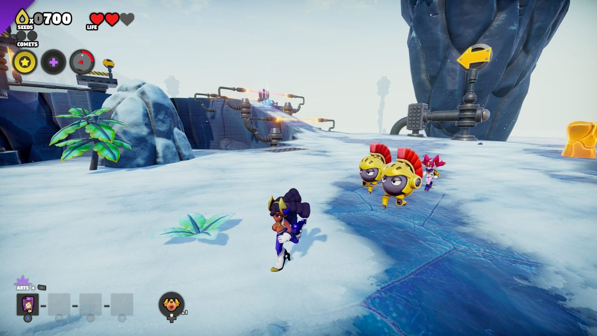 Lightspeed Lina Screenshots, Gameplay Trailer und Infos zum rasanten Jump-n-Run