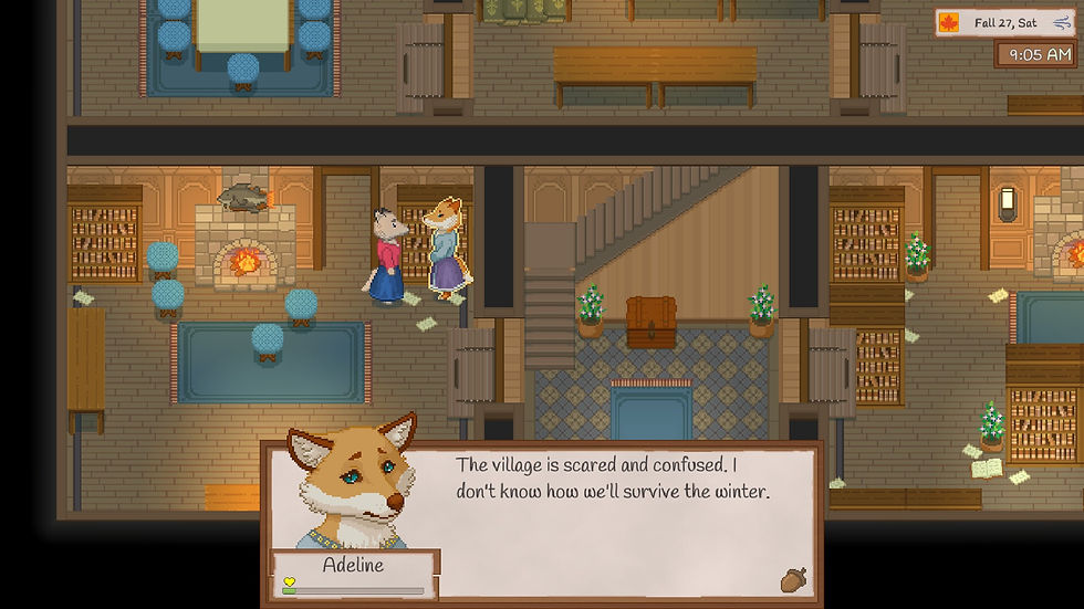 Grimshire - Test, Review, Testbericht zum cozy Sim-Adventure. Wertung und Fazit.