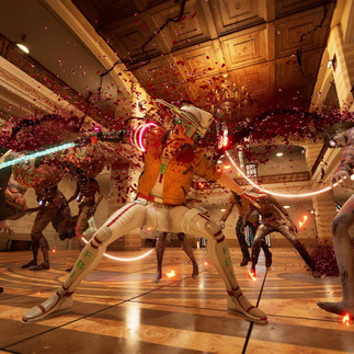 ROMEO IS A DEAD MAN Game News, Trailer und Screenshots zum neuen, blutigen Action Game von Grasshopper Manufacture für PS5, Xbox Series und PC.