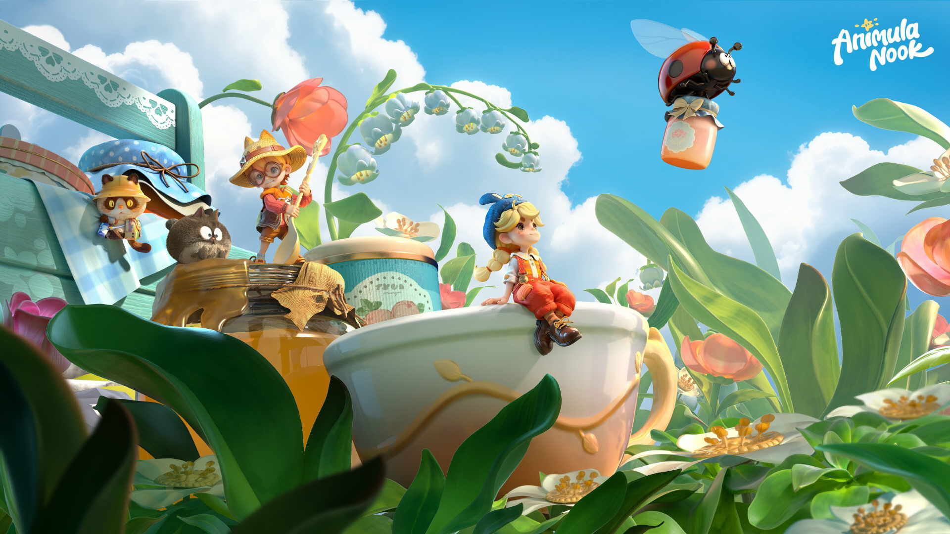 Animula Nook Game News, Trailer und Screenshots zur Fantasy-Lebenssimulation von LilliLandia Games