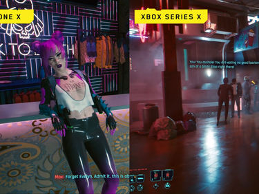 Cyberpunk 2077: Videovergleich Xbox One X und Xbox Series X Fassungen