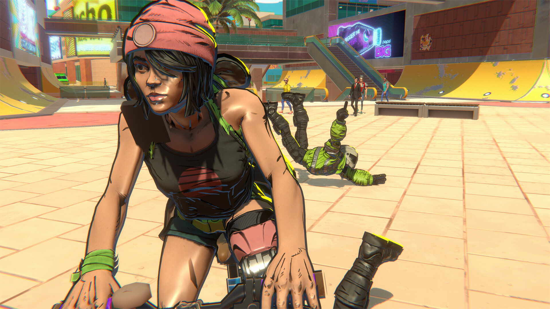 Parcel Corps Action Game Screenshot PS5 Xbox Series