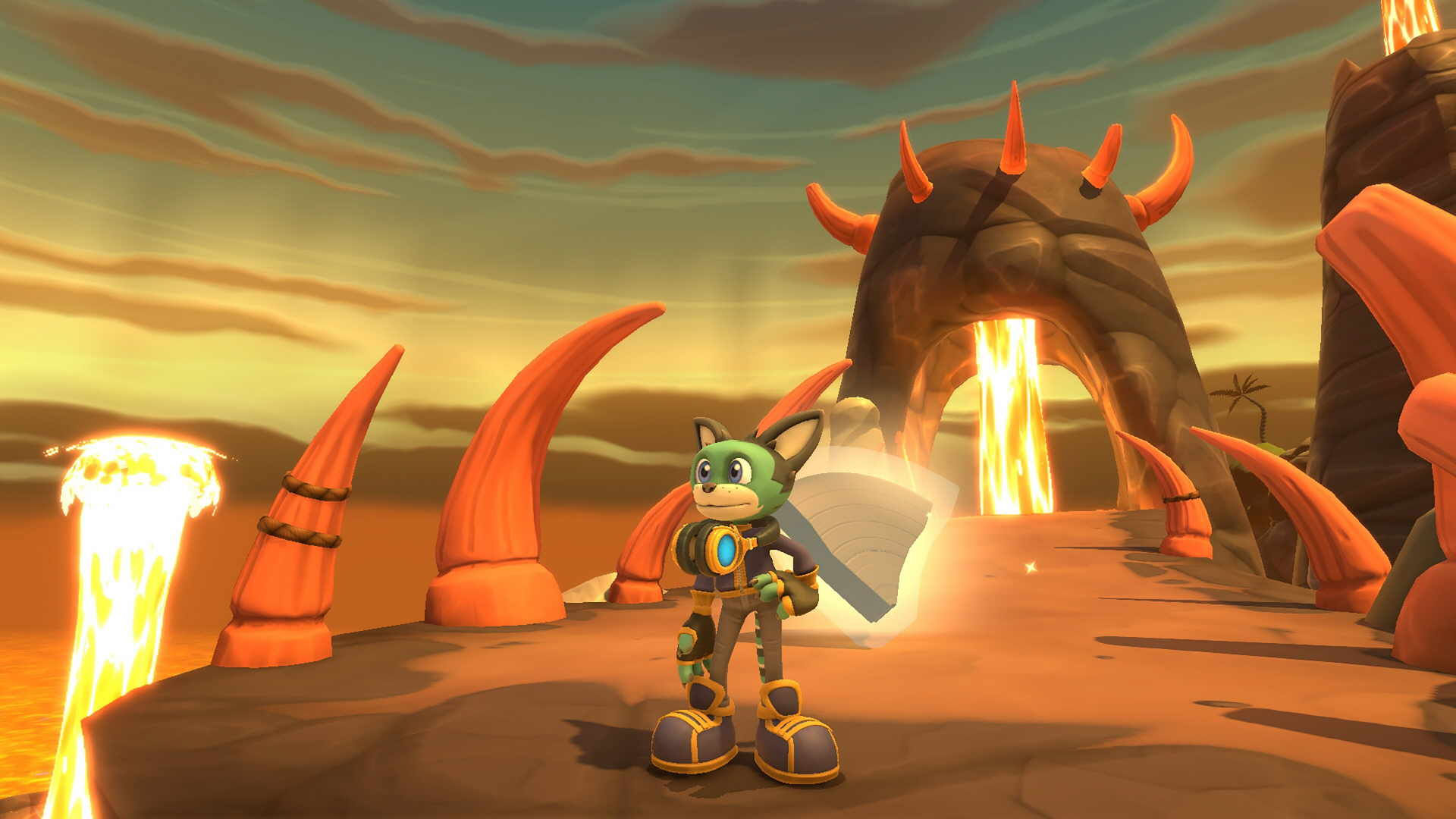Scratch The Cat Trailer und Screenshots zum 3D Jump'n Run für PS5 und Xbox Series X|S.