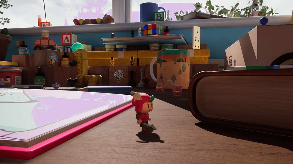 The Plucky Squire (Der Kühne Knappe) Test, Review, Testbericht für PS5, Xbox Series, Nintendo Switch und PC.