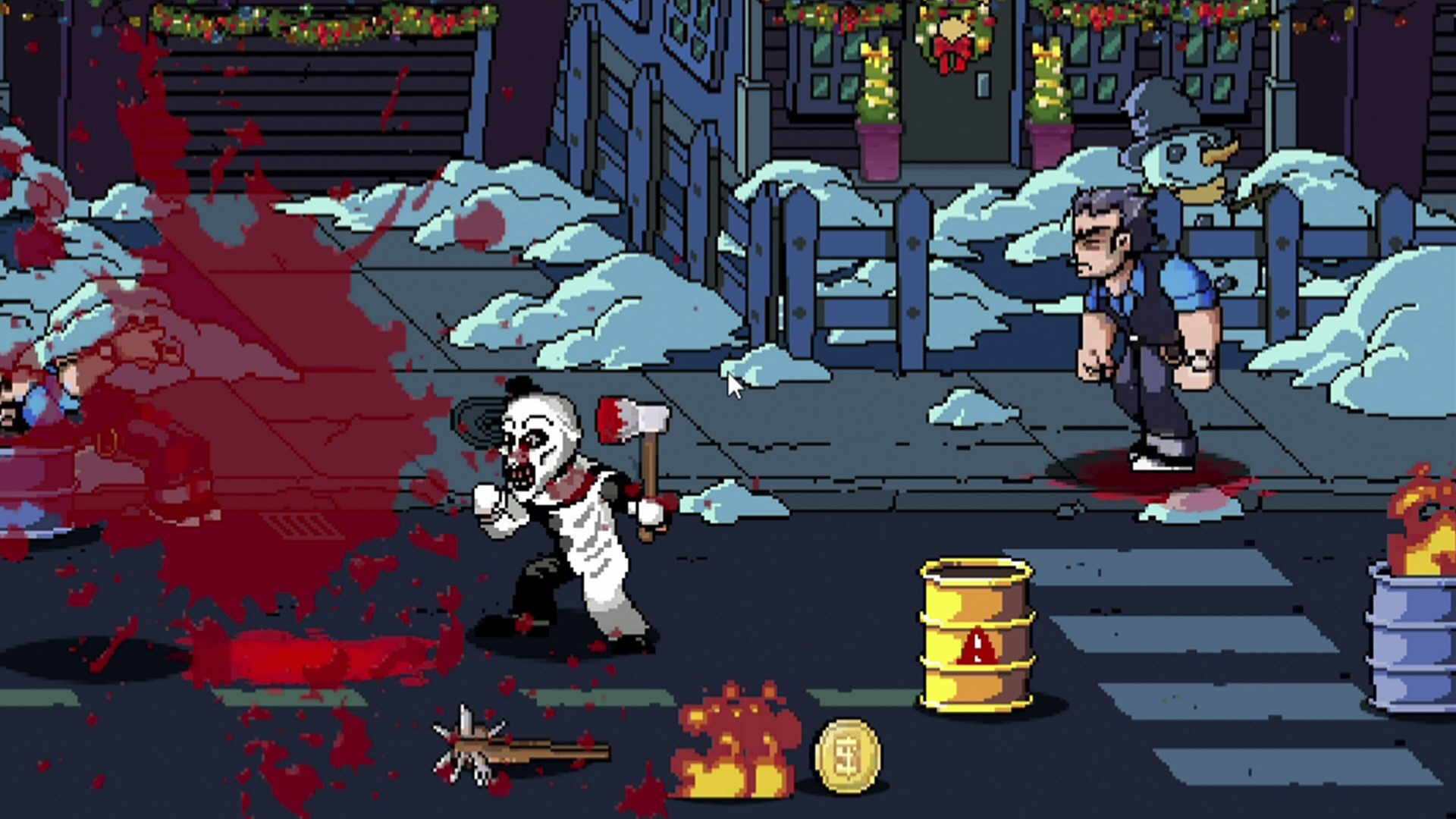 Retro Beat'em Up Terrifier: The ARTcade Trailer, Infos und Screenshots.
