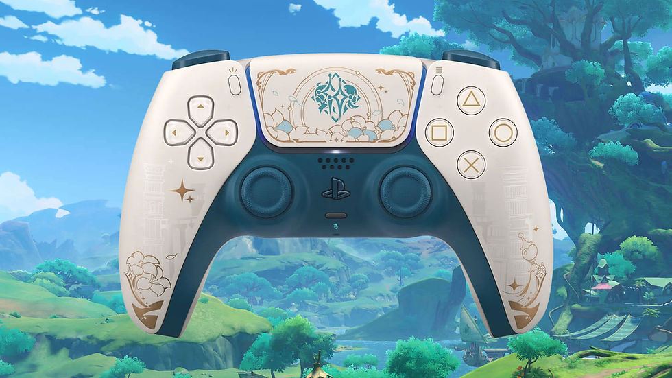 Sony präsentiert eine spezielle DualSense-Edition im Genshin-Impact-Design