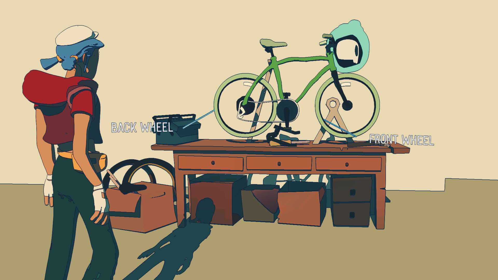 Ghost Bike Screenshot Xbox PlayStation