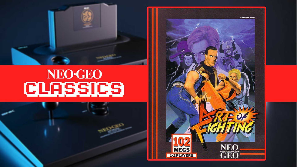 Art of Fighting NEO GEO Classics Test, Review, Testbericht.