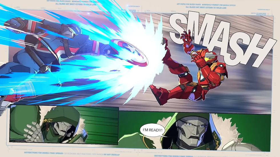 Marvel Tokon: Fighting Souls Test, Review, Testbericht. Comic Panels.