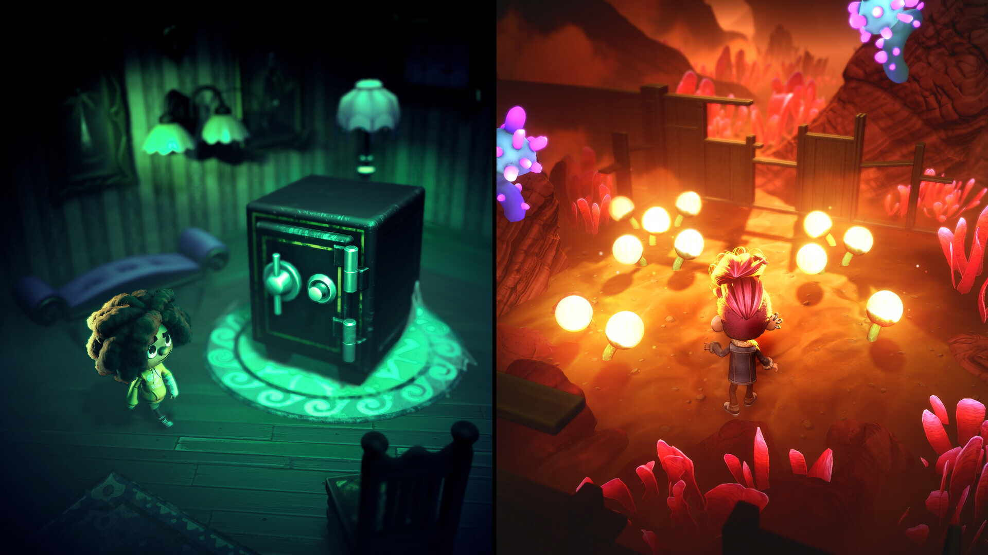 Stage Fright Game News, Trailer und Screenshots zum KoOp Adventure für PS5, Xbox Series, Switch und PC.