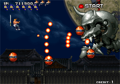 Sengoku Blade SEGA Saturn Test, Review, Testbericht.