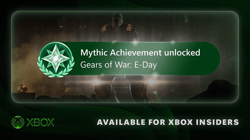 Xbox führt Mythic Achievements ein