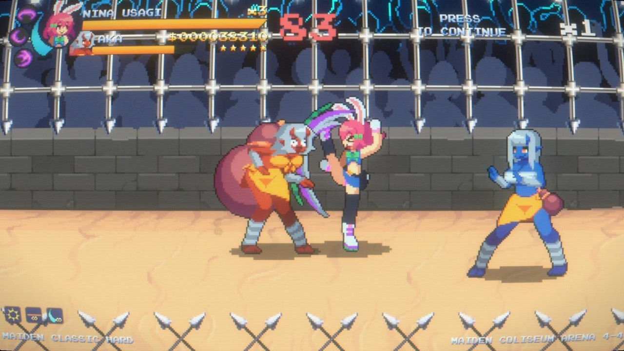 Maiden Cops - Trailer, News und Screenshots zum Arcade Beat'em Up von Eastasiasoft.