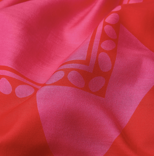 Ferragamo Pink Scarf